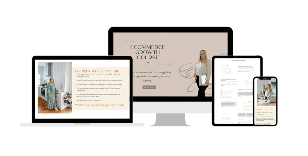 Chloe Johnson. Marketing Manager and Ecommerce Expert creating strategies and action plans